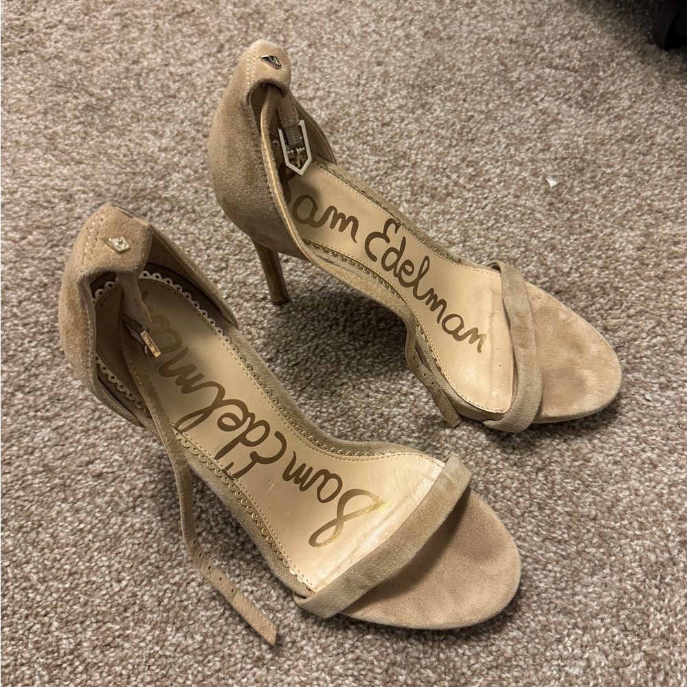 Sam Edelman Women's Tan Heeled Sandals